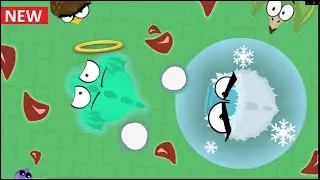 Mope.io Removing god mode with Aqua yeti // epic jackass kill // epic moments