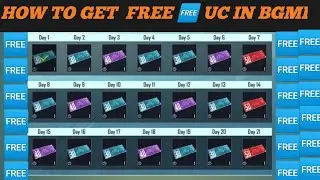 HOW TO  GET FREE 700 UC  IN BGMI || FREE FREE FREE  UC IN PUBG