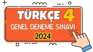 4. Sınıf Türkçe Genel Deneme Sınavı 2024