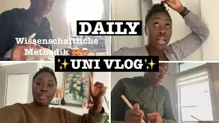 DAILY UNI VLOG 💫I STATISTIK & KEIN YOUTUBE MEHR?! ▹Simplyflorence x