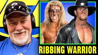 Henry Godwinn on Undertaker Ribbing Ultimate Warrior!