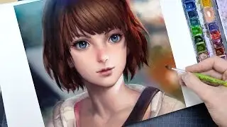Life is Strange - Max【WATERCOLOR PORTRAIT】