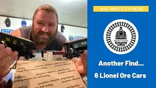 Another Find... 6 Ore Cars! Unboxing 3 B&O and 3 Chessie Lionel Ore Cars!