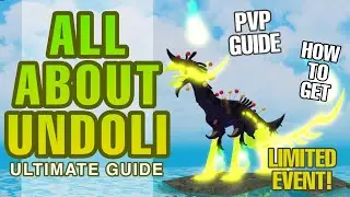 ALL ABOUT UNDOLI! LIMITED EVENT CREATURE 2021! 🎃 ULTIMATE GUIDE | Creatures of Sonaria
