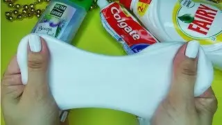 4 Лизуна без клея Слайм из шампуня зубной пасты Как сделать?