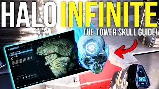 The TOWER SKULL Location! ~ Halo Infinite Gameplay/Guide