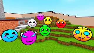 Lobotomy Nextbots V3 Update | Geometry Dash Difficulty Faces | MCPE