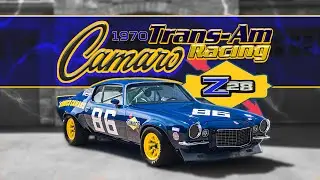 Vintage Racing Glory: 1970 Z28 Camaro Trans Am Machine