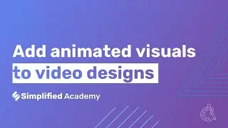 How to add animated visuals