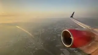 Взлет из Антальи (LTAI) l B757-200 Azur air | 29.06.24