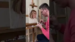 Напишу женский портрет маслом на холсте.