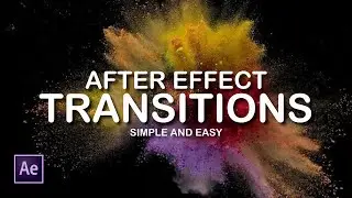 How to create Transition in After Effect Tutorial