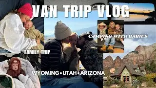 FALL VAN TRIP OUT WEST: WITH BABIES!!! Family Travel Vlog