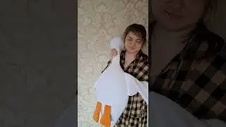 МК Гусь-обнимусь вязаный крючком уже на канале...