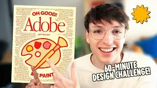 I Designed a Poster as Adobe bought Everything (DESIGN CHEF #8)