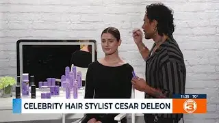 Celebrity hairstylist Cesar DeLeon Ramirez