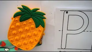 Make DIY Pop it Toys, ABC, Pizza, Watermalon Pop it collection