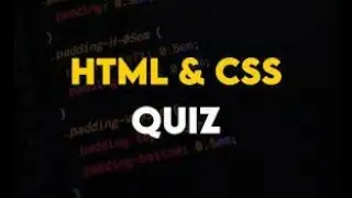 Multiple Choice Quiz using HTML and CSS | Coding With Fun