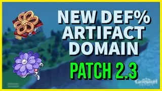 New DEF% & Healing Artifact Set Domain (Location) | Genshin Impact Patch 2.3
