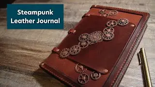 Steampunk Leather Journal Tutorial