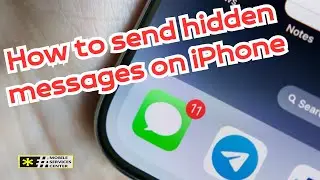 send hidden messages on iPhone