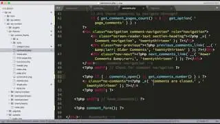 How to add pagination, comments, 404 page,  search page in WordPress theme development.