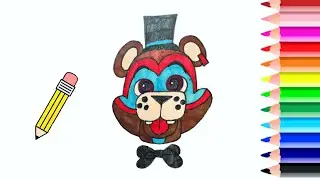 DRAWING FREDDY.