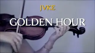 JVKE - Golden Hour for violin and piano (COVER)