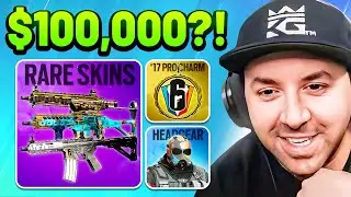 My $100,000+ Rainbow Six Siege Locker Tour! *RARE SKINS*