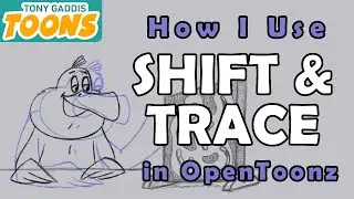 Animating in OpenToonz 13: Shift & Trace