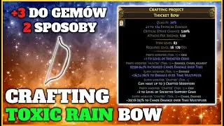 [PoE] Craftowanie BOWa pod Toxic Rain totalnie deterministycznie! Poradnik!