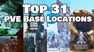 BEST Base Locations For EVERY Biome - Extinction - Ark Survival Ascended.