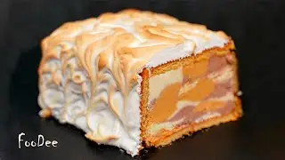 Торт-мороженое 3 вкуса – Мороженое за 5 минут в домашних условиях!