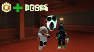Проходим Doors с другом на пк + розыгрыш 200 робуксов .