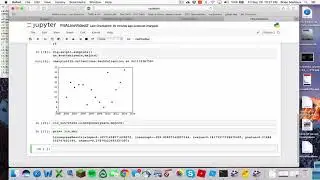 Fit a line with linregress