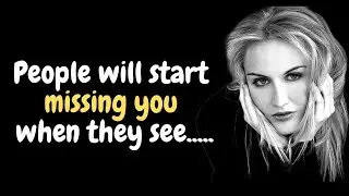 People will start missing you when they see... | Psychology Facts | Human behavior