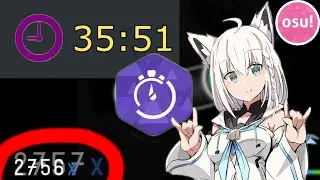 Leiden für eine Medallie?! | Time Dilation Medallie in osu!
