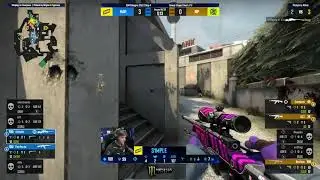 s1mple ace with 1v3 clutch vs. NIP | IEM COLOGNE 2022