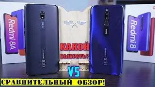Redmi 8 vs Redmi 8A сравнительный обзор! Какой смартфон выбрать и в чём разница?! [4K review]