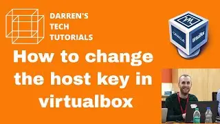How to change the host key in virtualbox