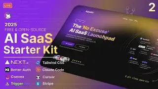 AquaKit - AI SaaS Starter Kit - Ep 2: Next.js, Convex, Better Auth Authentication Flow + More