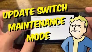 How To Update Nintendo Switch From Recovery Mode / Maintenance Mode - 2021