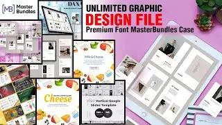 Unlimited Graphic design File Premium Font || MasterBundles Case