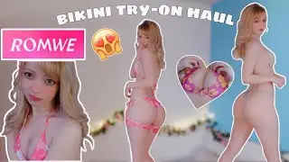 BIKINI 👙 try on haul ☆ROMWE☆ !