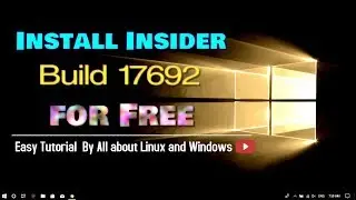 windows 10 update build 17692 | How to install