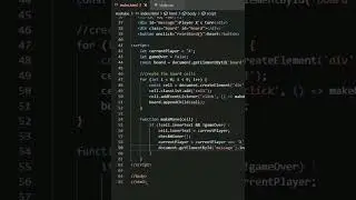 Tic Tac Toe JavaScript | Tic Tac Toe game using Html CSS JavaScript