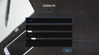 How to Make Responsive Contact Form Using HTML and CSS