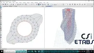 Advanced modelling in etabs tutorial Video - Complete Training