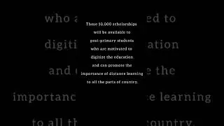 TikTok Offer 10,000 Scholarships to Pakistani Students #tiktok #trending #shorts #shortfeed #viral
