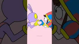 Finger Heart - Fancy Refill (TADC Pomni and Jax Version)Funny Animation 